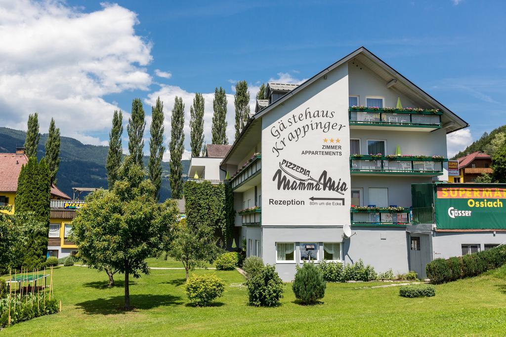Gästehaus Krappinger/Pizzeria Mamma Mia Ossiach Exterior foto